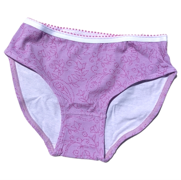 Gymboree Girls S 5-6 Paisley/Elephant/Blue Underwear (3) - Picture 3 of 11